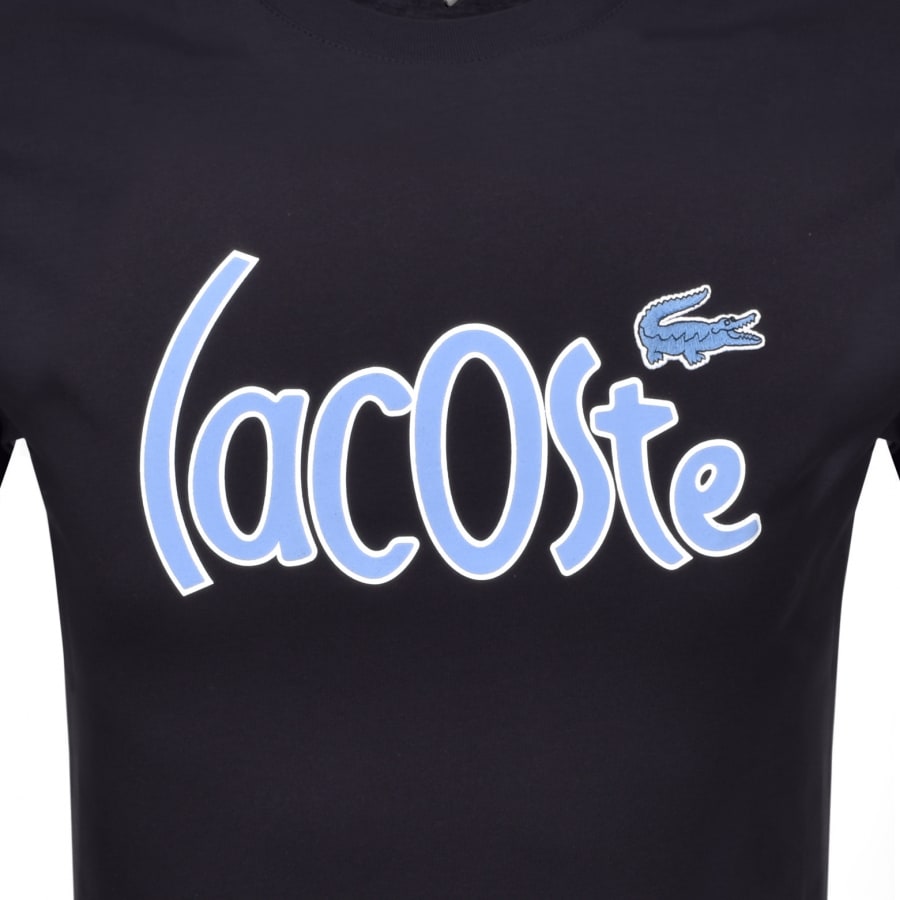 Alternative Image for ProductLacoste Crew Neck T Shirt Navy3